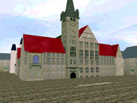 Das Neue Rathaus vom Neumarkt aus